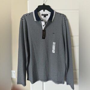 Men’s Michael Kors Striped Cotton Regular Fit Button Down Shirt